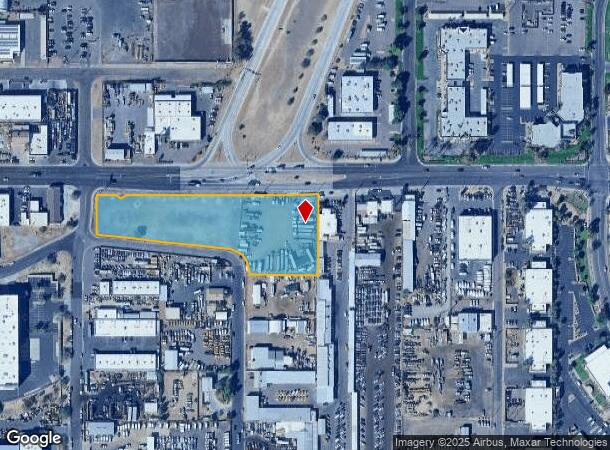  4455 E University Dr, Phoenix, AZ Parcel Map