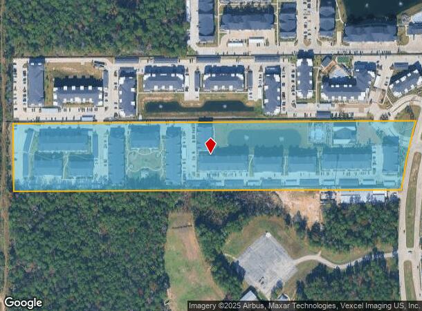 17401 W Lake Houston Pkwy, Humble, TX Parcel Map