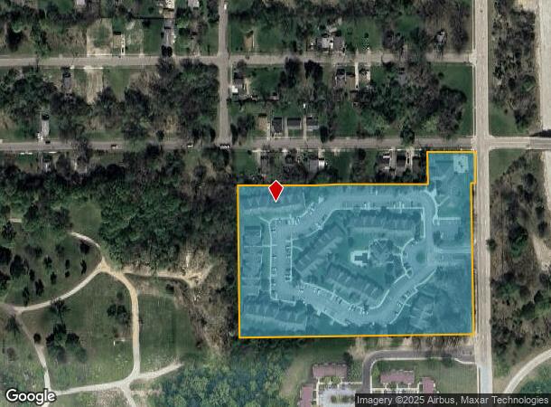 6101 Eagle Ridge Ln, Flint, MI Parcel Map