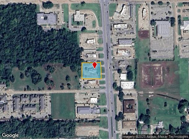 1247 N Velasco St, Angleton, TX Parcel Map