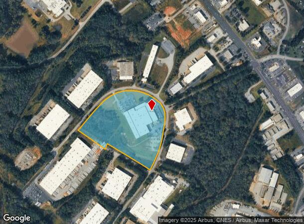 201 Parkway W, Duncan, SC Parcel Map
