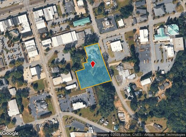  200 Russell St, Easley, SC Parcel Map
