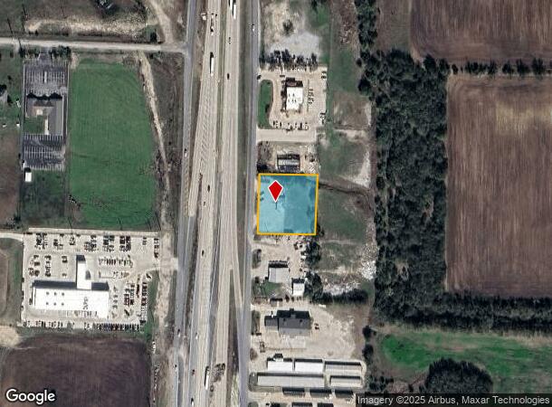  1404 N Stemmons St, Sanger, TX Parcel Map
