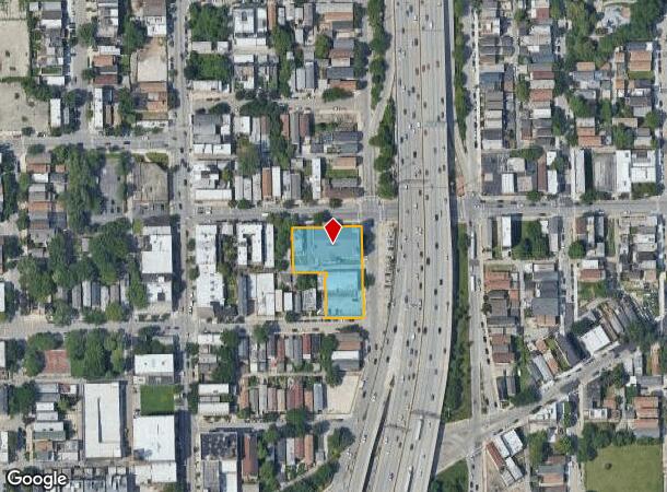  723 W 18Th St, Chicago, IL Parcel Map