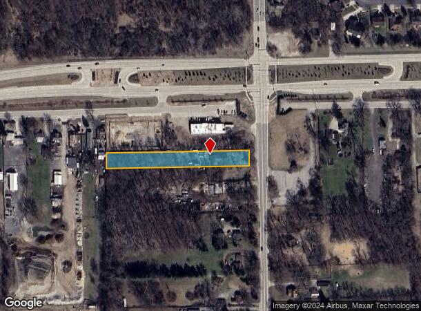  7542 Belleville Rd, Van Buren Township, MI Parcel Map