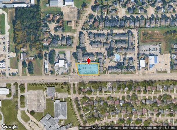  9901 Spencer Hwy, La Porte, TX Parcel Map