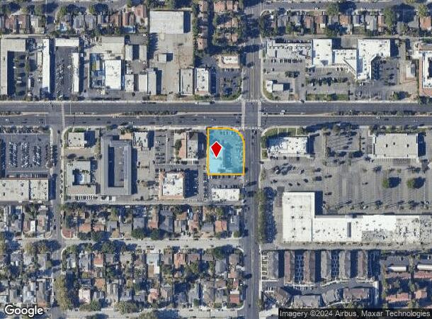  2800 El Camino Real, Santa Clara, CA Parcel Map