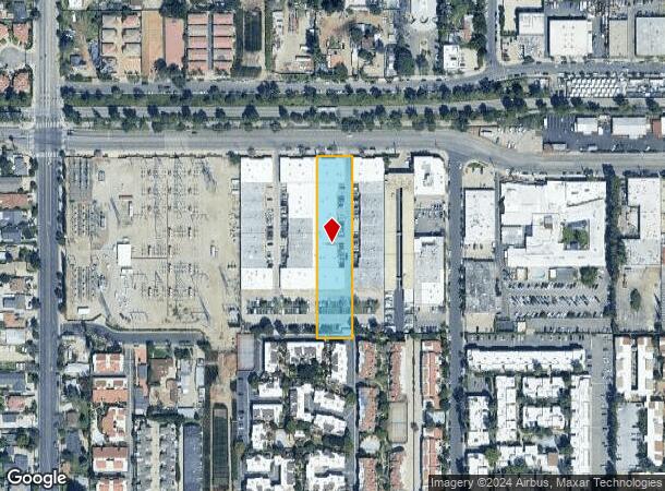  18730 Oxnard St, Tarzana, CA Parcel Map