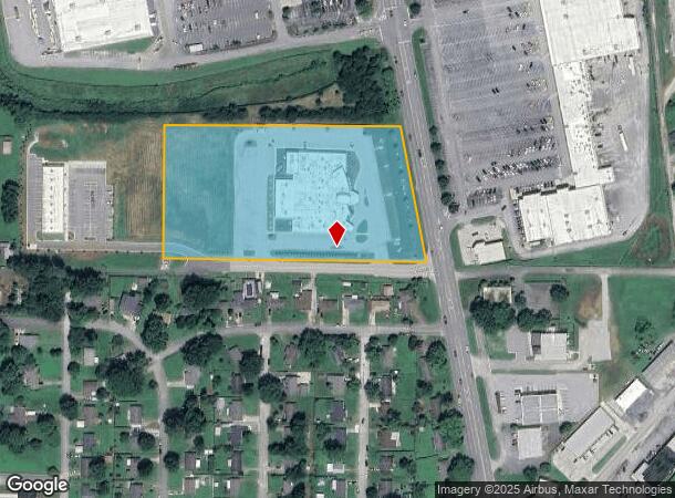 180 Cox Creek Pky S, Florence, AL Parcel Map