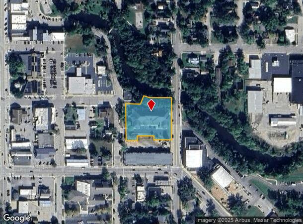  205 S Division St, Waupaca, WI Parcel Map