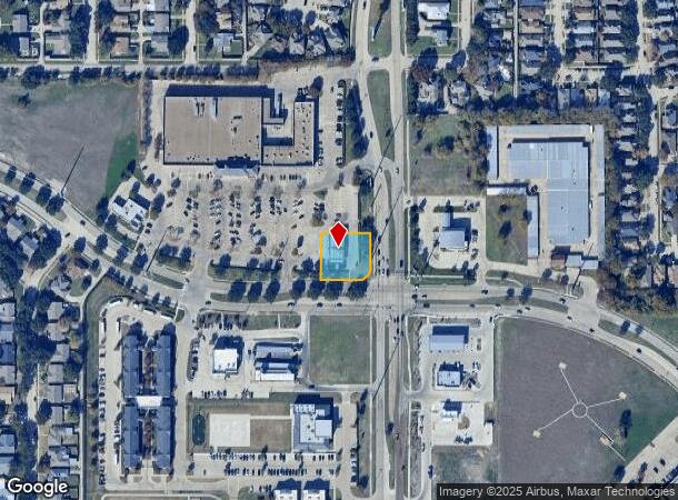  2601 Arapaho Rd, Garland, TX Parcel Map