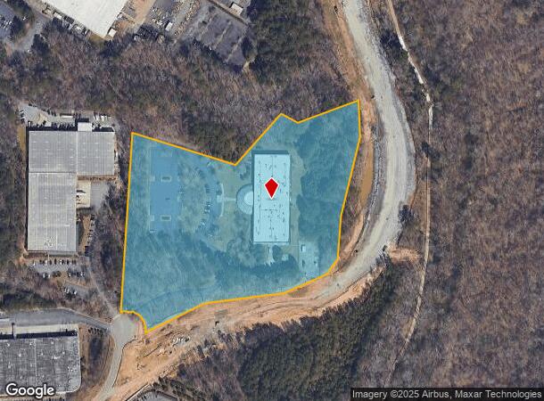  190 Bluegrass Valley Pky, Alpharetta, GA Parcel Map