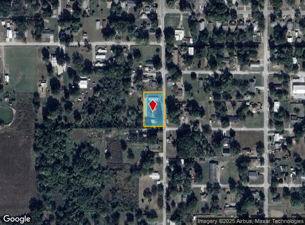  422 S Kern Ave, Okmulgee, OK Parcel Map