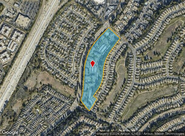  11505 Windcrest Ln, San Diego, CA Parcel Map