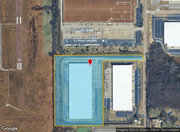 7485 Polk Ln, Olive Branch, MS Parcel Map