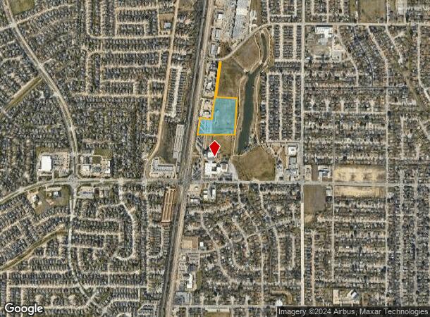  7200 Denton Hwy, Watauga, TX Parcel Map