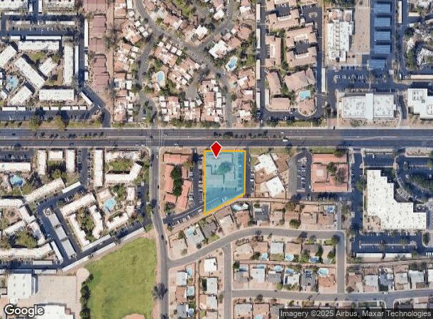 2111 E Broadway Rd, Tempe, AZ Parcel Map