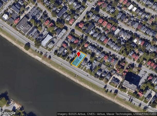  1514 Kanawha Blvd E, Charleston, WV Parcel Map