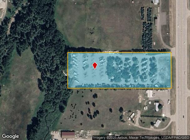 5618 Us Highway 2 W, Columbia Falls, MT Parcel Map