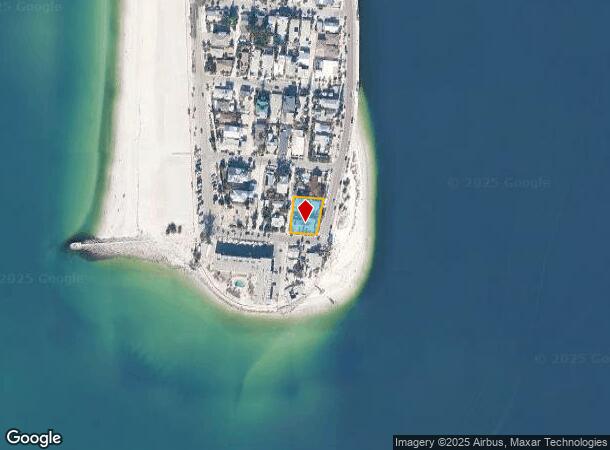 100 Pass A Grille Way, St Pete Beach, FL Parcel Map