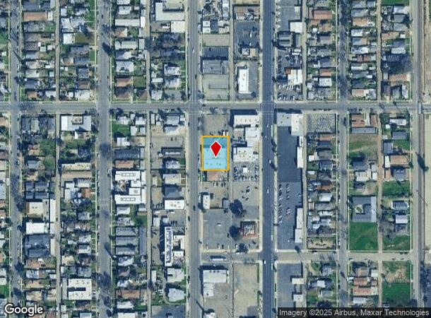 260 N Blackstone Ave, Fresno, CA Parcel Map
