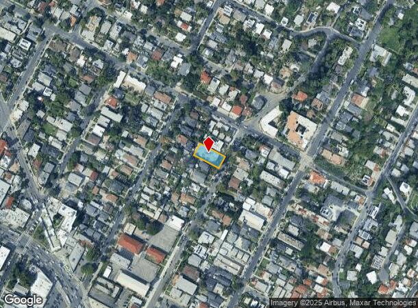 1651 Golden Gate Ave, Los Angeles, CA Parcel Map