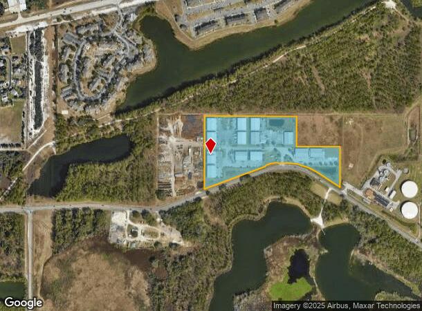 2306 Old Combee Rd, Lakeland, FL Parcel Map