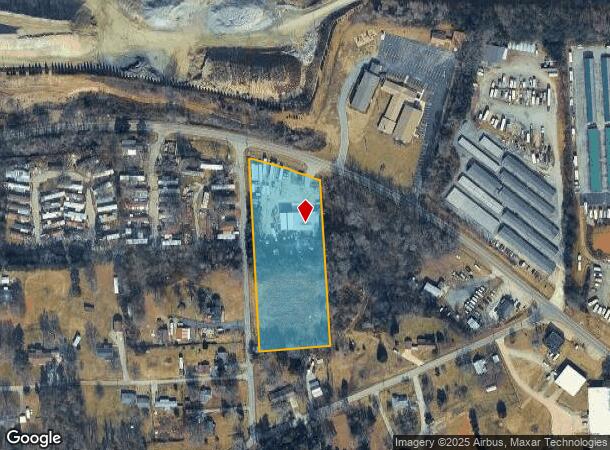  5210 High Point Rd, High Point, NC Parcel Map