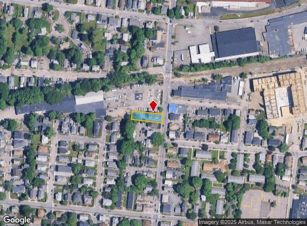  102 Bacon St, Waltham, MA Parcel Map