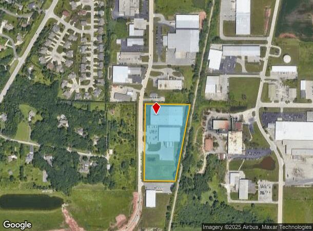 1891 Commerce Dr, De Pere, WI Parcel Map