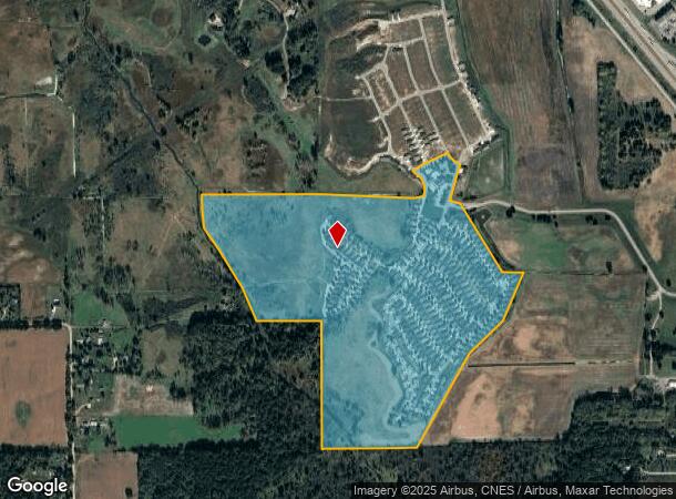 1011 River Line Dr, Howell, MI Parcel Map