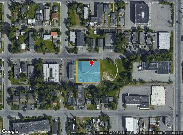  524 E 11Th Ave, Anchorage, AK Parcel Map