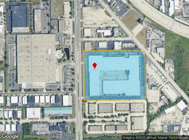 515 Busse Rd, Elk Grove Village, IL Parcel Map