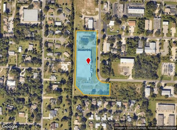 2144 Franklin Dr Ne, Palm Bay, FL Parcel Map
