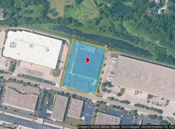 2167 Corporate Ln, Naperville, IL Parcel Map