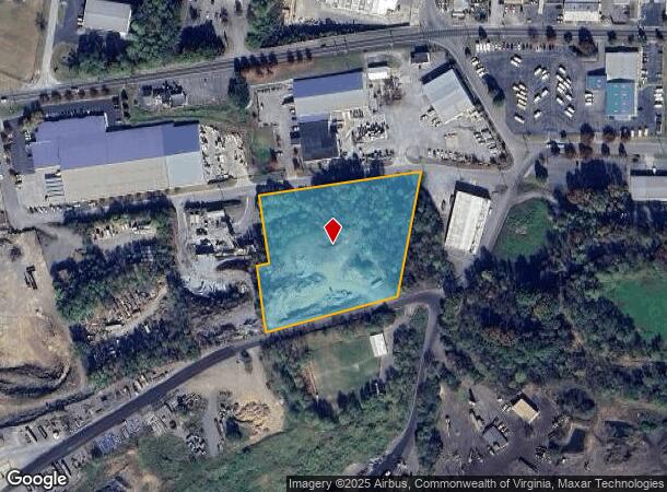  3026 Baker Ave Nw, Roanoke, VA Parcel Map