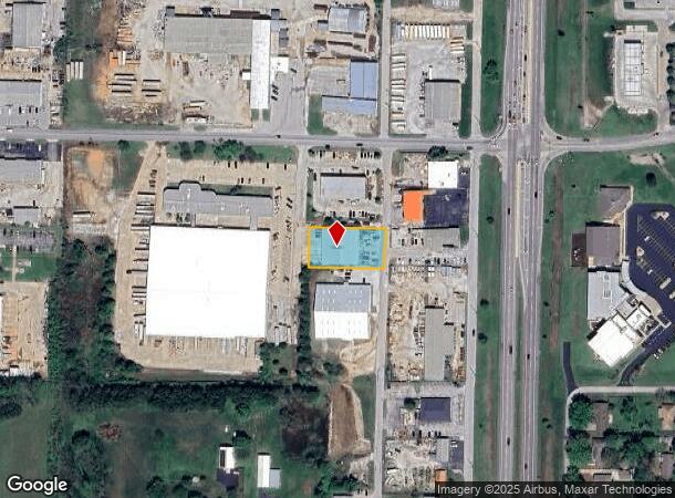 1005 N Gerald St, Nixa, MO Parcel Map