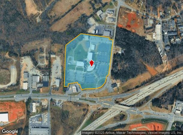  1531 Trinity Church Rd, Concord, NC Parcel Map