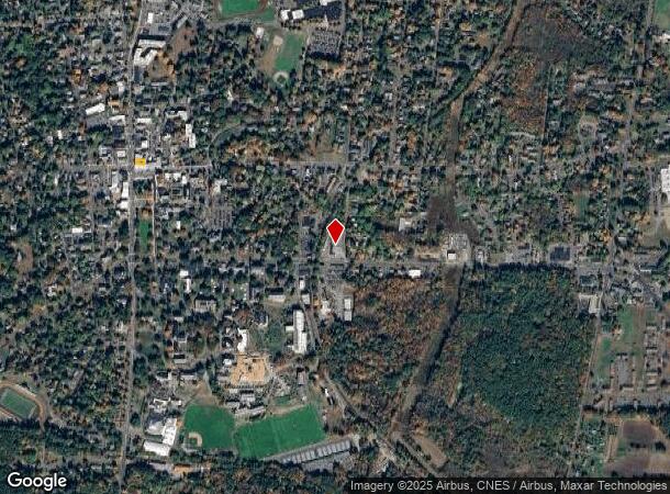  1119 N Pleasant St, Amherst, MA Parcel Map