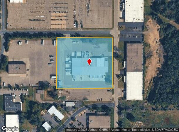 1300 Industrial St, Hudson, WI Parcel Map