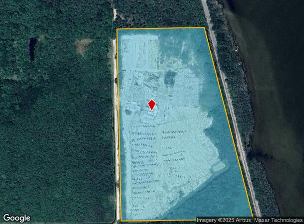  2555 Hammock Rd, Mims, FL Parcel Map