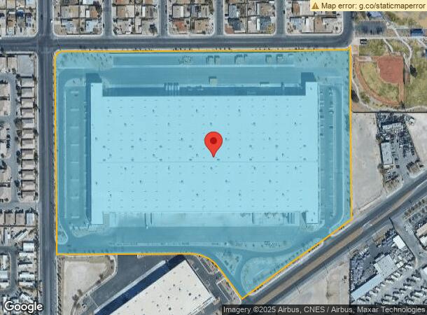  3515 Las Vegas Blvd N, Las Vegas, NV Parcel Map