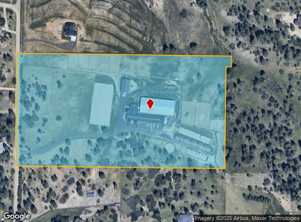 36124 County Road 1, Franktown, CO Parcel Map