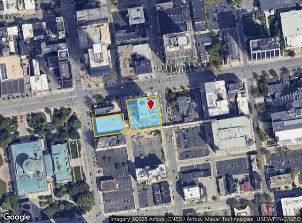  155 E Broad St, Columbus, OH Parcel Map