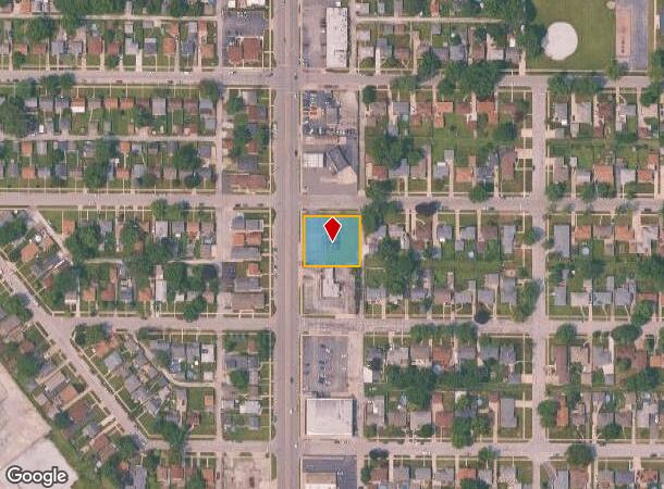 8327 Kennedy Ave, Highland, IN Parcel Map
