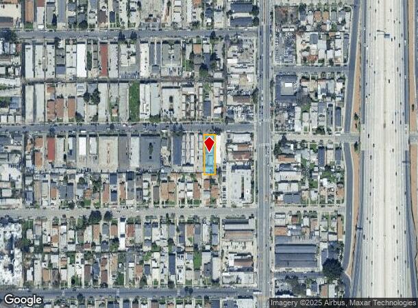 520 W 82Nd St, Los Angeles, CA Parcel Map