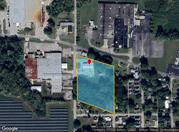  1444 Holland St, Logansport, IN Parcel Map