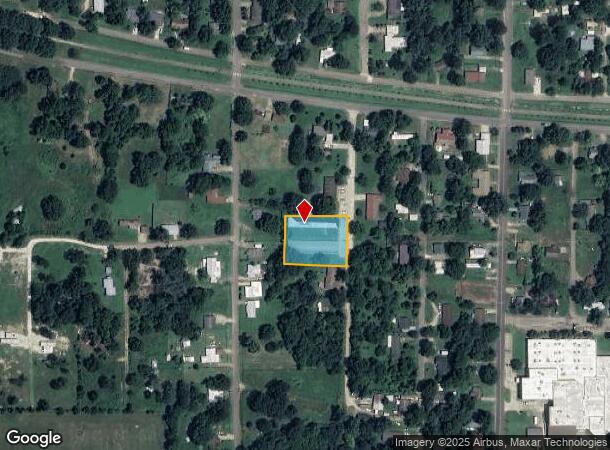  106 S Davis St, New Boston, TX Parcel Map