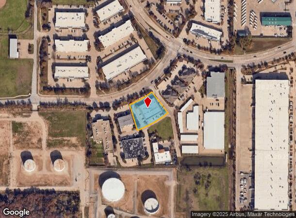  2241 E Continental Blvd, Southlake, TX Parcel Map