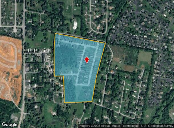  Flowing Acres Rd, Charles Town, WV Parcel Map